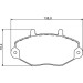 0 986 494 287 Bremsbelagsatz, Scheibenbremse