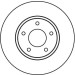 DF4095 Bremsscheibe DF4095 Bremsscheibe