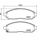 Hella | Bremsbelagsatz, Scheibenbremse | 8DB 355 012-071