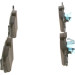 BOSCH | Bremsbelagsatz, Scheibenbremse | 0 986 424 860 BOSCH | Bremsbelagsatz, Scheibenbremse | 0 986 424 860