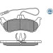 Meyle | Bremsbelagsatz, Scheibenbremse | 025 231 9017/PD Meyle | Bremsbelagsatz, Scheibenbremse | 025 231 9017/PD
