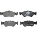 Delphi | Bremsbelagsatz, Scheibenbremse | LP1596