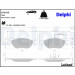 Delphi | Bremsbelagsatz, Scheibenbremse | LP1413 Delphi | Bremsbelagsatz, Scheibenbremse | LP1413