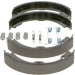 BOSCH | Bremsbackensatz, Feststellbremse | 0 986 487 666 BOSCH | Bremsbackensatz, Feststellbremse | 0 986 487 666