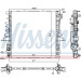 Nissens | Kühler, Motorkühlung | 64333 Nissens | Kühler, Motorkühlung | 64333