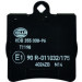 Hella | Bremsbelagsatz, Scheibenbremse | 8DB 355 008-961