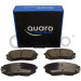 QUARO | Bremsbelagsatz, Scheibenbremse | QP6702C QUARO | Bremsbelagsatz, Scheibenbremse | QP6702C