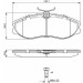 0 986 424 204 Bremsbelagsatz, Scheibenbremse