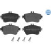 Meyle | Bremsbelagsatz, Scheibenbremse | 025 253 2619 Meyle | Bremsbelagsatz, Scheibenbremse | 025 253 2619