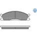 Meyle | Bremsbelagsatz, Scheibenbremse | 025 213 4717 Meyle | Bremsbelagsatz, Scheibenbremse | 025 213 4717