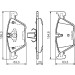 BOSCH | Bremsbelagsatz, Scheibenbremse | 0 986 494 118 BOSCH | Bremsbelagsatz, Scheibenbremse | 0 986 494 118