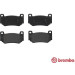 Brembo | Bremsbelagsatz, Scheibenbremse | P 52 018