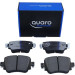 QP2730C Bremsbelagsatz, Scheibenbremse QUARO SILVER CERAMIC