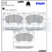 Delphi | Bremsbelagsatz, Scheibenbremse | LP1782 Delphi | Bremsbelagsatz, Scheibenbremse | LP1782