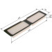BOSCH 1 987 431 165 Innenraumfilter BOSCH 1 987 431 165 Innenraumfilter