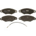 GDB1402 Bremsbelagsatz, Scheibenbremse COTEC