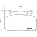 Brembo | Bremsbelagsatz, Scheibenbremse | P 83 039