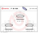 Brembo | Bremsbelagsatz, Scheibenbremse | P 30 024 Brembo | Bremsbelagsatz, Scheibenbremse | P 30 024