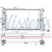 Nissens | Kühler, Motorkühlung | 63092 Nissens | Kühler, Motorkühlung | 63092