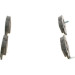BOSCH | Bremsbelagsatz, Scheibenbremse | 0 986 494 333
