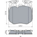 BOSCH | Bremsbelagsatz, Scheibenbremse | 0 986 424 431 BOSCH | Bremsbelagsatz, Scheibenbremse | 0 986 424 431