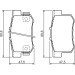 BOSCH | Bremsbelagsatz, Scheibenbremse | 0 986 494 358