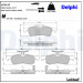 Delphi | Bremsbelagsatz, Scheibenbremse | LP3147 Delphi | Bremsbelagsatz, Scheibenbremse | LP3147