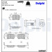 Delphi | Bremsbelagsatz, Scheibenbremse | LP3165 Delphi | Bremsbelagsatz, Scheibenbremse | LP3165