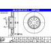 ATE | Bremsscheibe | 24.0126-0122.1 ATE | Bremsscheibe | 24.0126-0122.1