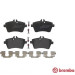 Brembo | Bremsbelagsatz, Scheibenbremse | P 50 054