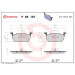 Brembo | Bremsbelagsatz, Scheibenbremse | P 85 167