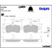 Delphi Bremsbelagsatz, Scheibenbremse LP1890
