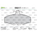 598217 Bremsbelagsatz, Scheibenbremse