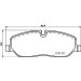 Hella | Bremsbelagsatz, Scheibenbremse | 8DB 355 011-971