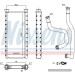 Nissens | Wärmetauscher, Innenraumheizung | 707183 Nissens | Wärmetauscher, Innenraumheizung | 707183