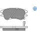Meyle | Bremsbelagsatz, Scheibenbremse | 025 242 7713/W Meyle | Bremsbelagsatz, Scheibenbremse | 025 242 7713/W