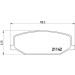 Brembo | Bremsbelagsatz, Scheibenbremse | P 79 001