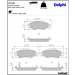 Delphi Bremsbelagsatz, Scheibenbremse LP1840