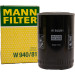 Mann-Filter | Ölfilter | W 940/81 Mann-Filter | Ölfilter | W 940/81