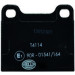 Hella | Bremsbelagsatz, Scheibenbremse | 8DB 355 017-441 Hella | Bremsbelagsatz, Scheibenbremse | 8DB 355 017-441