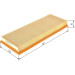 BOSCH 1 457 433 609 Luftfilter BOSCH 1 457 433 609 Luftfilter