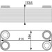 Mahle | Ölkühler, Automatikgetriebe | CLC 14 000P Mahle | Ölkühler, Automatikgetriebe | CLC 14 000P