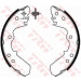 TRW | Bremsbackensatz | GS8551