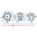 Nissens | Elektromotor, Innenraumgebläse | 87705 Nissens | Elektromotor, Innenraumgebläse | 87705