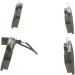 BOSCH | Bremsbelagsatz, Scheibenbremse | 0 986 494 025