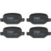 GDB1396 Bremsbelagsatz, Scheibenbremse COTEC
