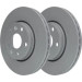 2 x ATE Bremsscheibe | 24.0124-0223.1