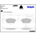 Delphi Bremsbelagsatz, Scheibenbremse LP1413