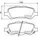 Hella | Bremsbelagsatz, Scheibenbremse | 8DB 355 023-051