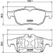 Hella | Bremsbelagsatz, Scheibenbremse | 8DB 355 017-341